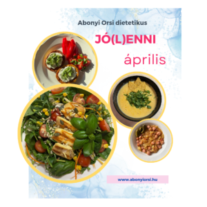 JÓ(L)ENNI - április - új receptekkel!