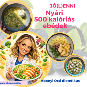 Nyári 500 kalóriás ebédek gyűjteménye